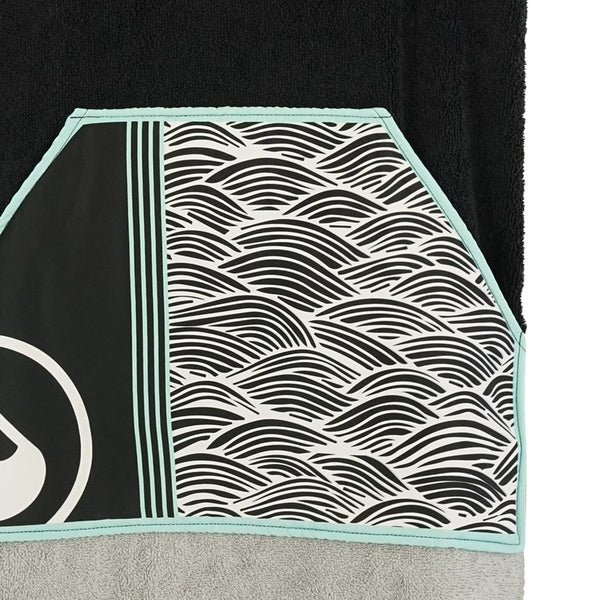 Wave Hawaii Cotton/ Recy-PES Poncho Moledo XL