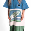 Wave Hawaii Cotton Velours Poncho Curitiba L