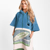 Wave Hawaii Cotton Velours Poncho Curitiba L