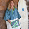 Wave Hawaii Cotton Velours Poncho Curitiba L