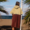 Wave Hawaii Poncho Leevs, Cotton Velours L