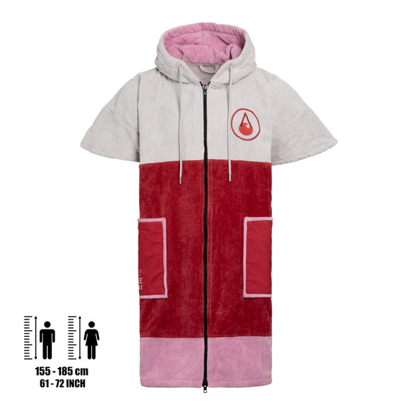 Wave Hawaii Zip Poncho Cotton Velours Phuket M