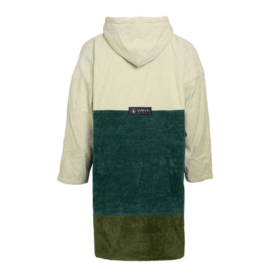 Wave Hawaii Zip Poncho Cotton Velours Longsleeve Pattaya L