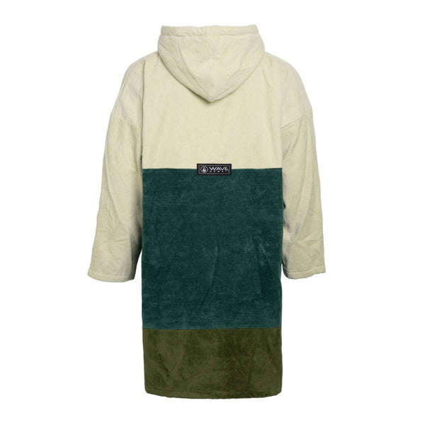 Wave Hawaii Zip Poncho Cotton Velours Longsleeve Pattaya L