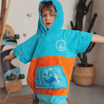 Wave Hawaii Cotton Velours Ponchini Keiko XXS
