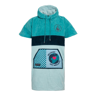 Wave Hawaii Cotton Velours Poncho Cotillo M