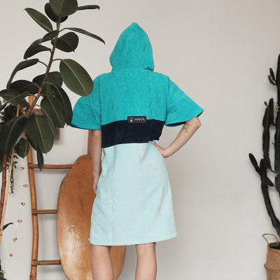 Wave Hawaii Cotton Velours Poncho Cotillo XL