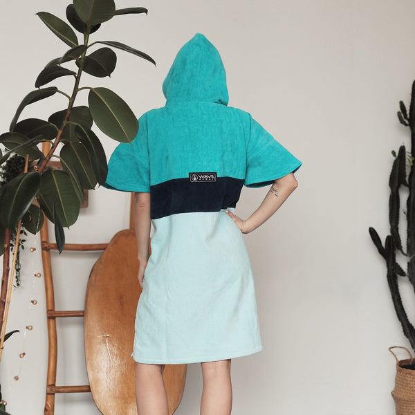 Wave Hawaii Cotton Velours Poncho Cotillo XL